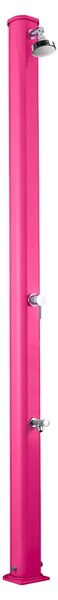 Doccia Solare da Giardino 25L Miscelatore e Lavapiedi Arkema Jolly S Fuxia