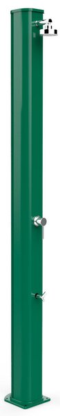 Doccia Solare da Giardino 40L Miscelatore e Lavapiedi Arkema Big Jolly Verde