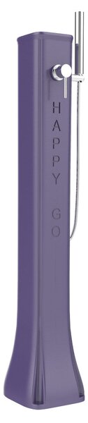 Doccia Solare da Giardino 23L Miscelatore e Doccetta Mobile Arkema Happy Go Viola