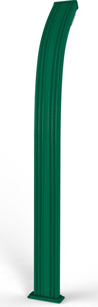 Doccia Solare da Esterno Giardino 30L Miscelatore e Lavapiedi Arkema Spring Verde