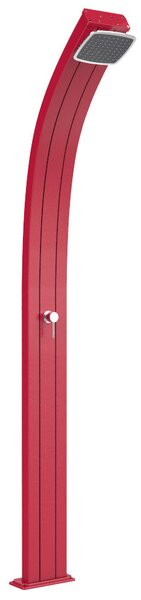 Doccia Solare da Esterno Giardino 25L Miscelatore Arkema Spring Cherry