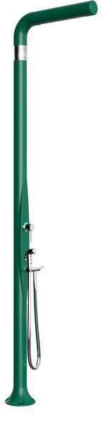 Doccia da Esterno Giardino Miscelatore e Doccetta Mobile Arkema Funny Yang Verde Scuro