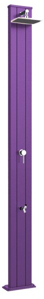Doccia da Esterno Giardino Miscelatore e Lavapiedi Arkema Spring S Viola