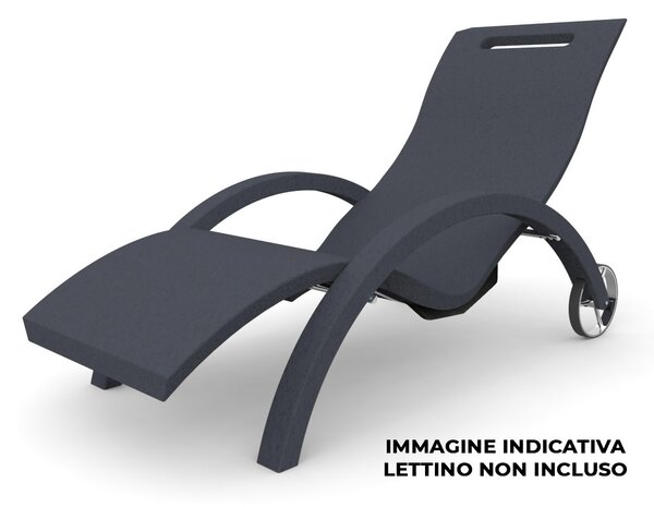 Supporto da Esterno Chaise Longue Arkema Serendipity Cherry