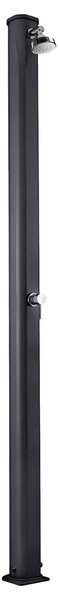 Doccia Solare da Giardino 25L Miscelatore Arkema Jolly S Grigio Antracite