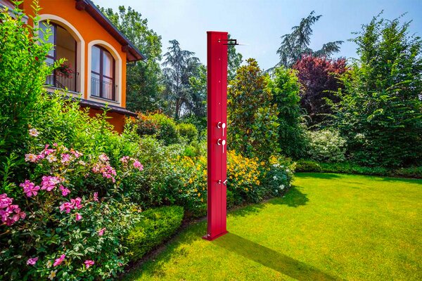 Doccia da Giardino Miscelatore Nebulizzatore e Lavapiedi Arkema Dada S Bianca