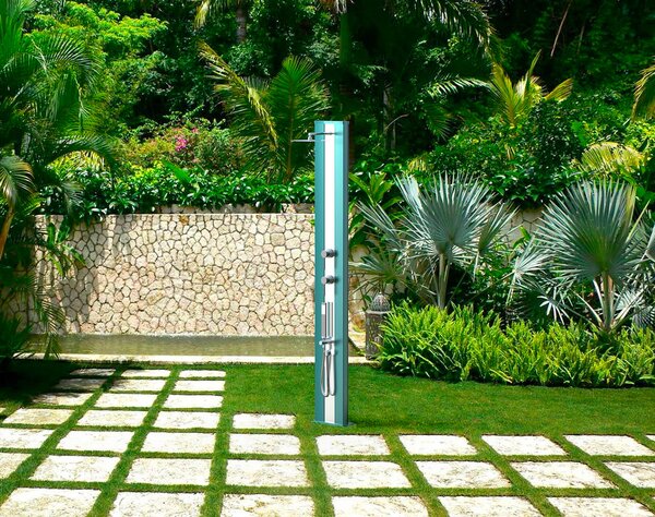 Doccia da Giardino Miscelatore e Doccetta Arkema Dada S Top Line Perla Nera