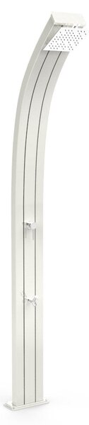 Doccia da Giardino Temporizzatore e Lavapiedi Arkema Spring Top Line Perla Bianca