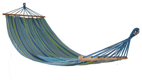Amaca da Giardino 200x100 cm in Cotone e Poliestere Multicolore