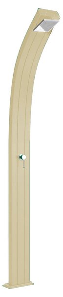 Doccia Solare da Esterno Giardino 25L Miscelatore Arkema Spring Champagne Bronze