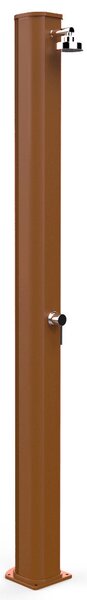 Doccia Solare da Giardino 40L Miscelatore Arkema Big Jolly Oro Van Gogh
