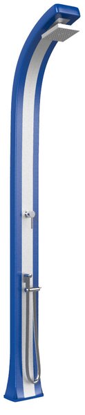 Doccia da Giardino Miscelatore e Doccetta Arkema Spring Plus Fascia Inox Blu