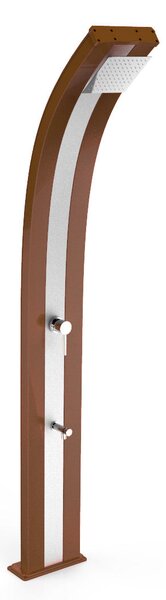 Doccia da Giardino Miscelatore e Lavapiedi Arkema Dada Fascia Inox Oro Van Gogh