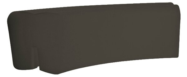 Panca da Esterno Seduta Modulare 120x50 cm in Resina Arkema Althea Dove Gray