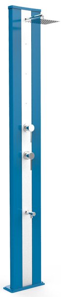 Doccia da Giardino Miscelatore Nebulizzatore e Lavapiedi Arkema Dada S Fascia Inox Blu