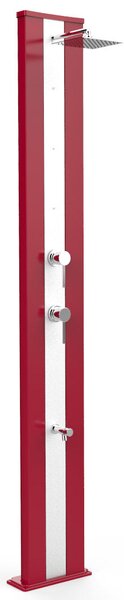 Doccia da Giardino Miscelatore Nebulizzatore e Lavapiedi Arkema Dada S Fascia Inox Cherry