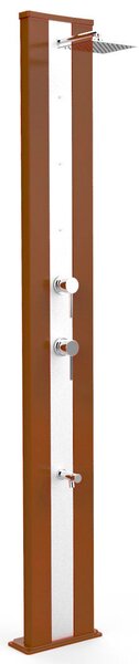 Doccia da Giardino Miscelatore Nebulizzatore e Lavapiedi Arkema Dada S Fascia Inox Oro Van Gogh