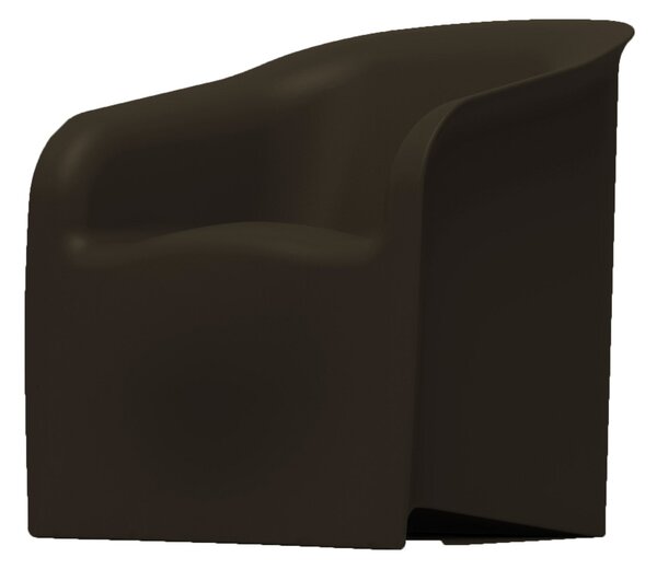 Poltrona Sedia da Giardino 69x72 cm in Resina Arkema Lady Dove Gray