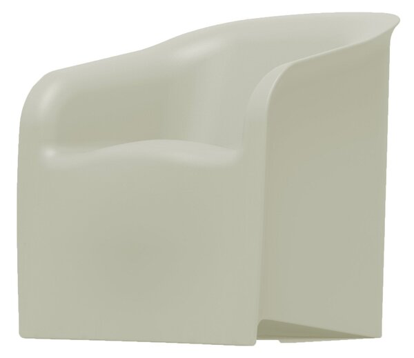 Poltrona Sedia da Giardino 69x72 cm in Resina Arkema Lady Bianco