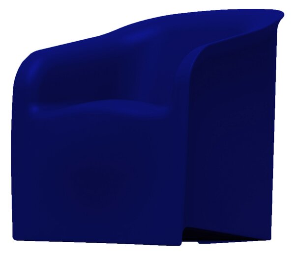 Poltrona Sedia da Giardino 69x72 cm in Resina Arkema Lady Blue