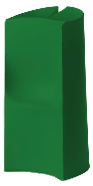 Sgabello Alto da Giardino 40x82 cm in Resina Arkema Kalispera Verde scuro