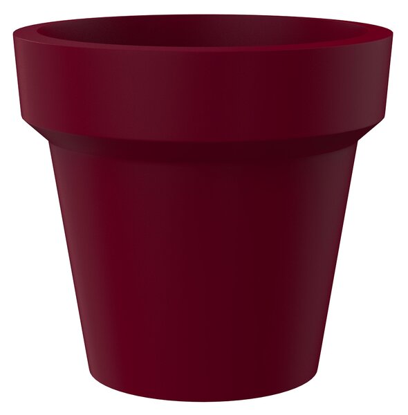 Vaso Ø80x72 cm in Resina Arkema POT S Ruby