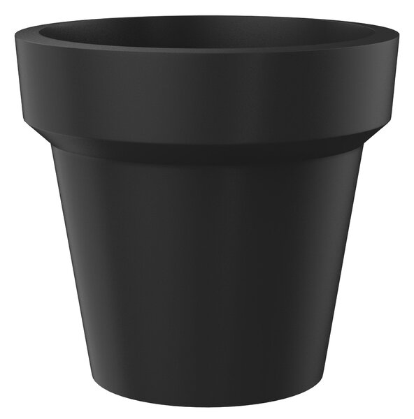Vaso Ø80x72 cm in Resina Arkema POT S Antracite