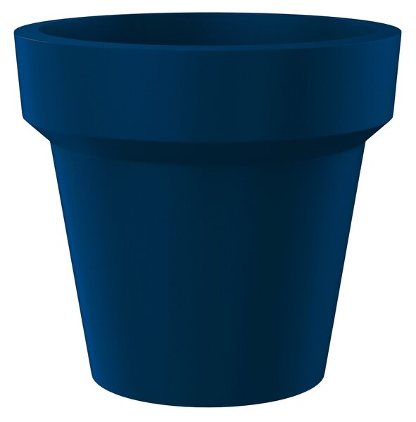 Vaso Ø80x72 cm in Resina Arkema POT S Blue