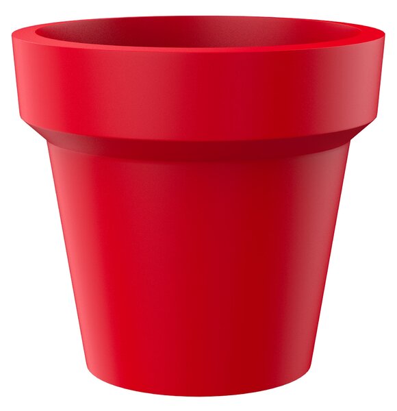 Vaso Ø80x72 cm in Resina Arkema POT S Cherry