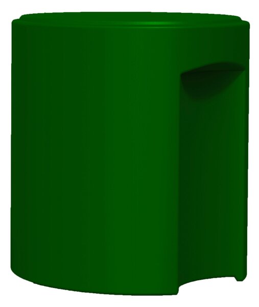 Sgabello da Giardino 41x45 cm in Resina Arkema Kami Verde Scuro