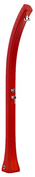 Doccia Solare da Giardino 28L Miscelatore Temporizzato Arkema Happy Beach Ruby