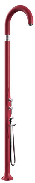 Doccia da Esterno Giardino Miscelatore Deviatore e Doccetta Mobile Arkema Funny Yin Cherry