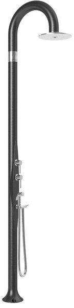 Doccia da Esterno Giardino Miscelatore Deviatore e Doccetta Mobile Arkema Funny Yin Top Line Perla