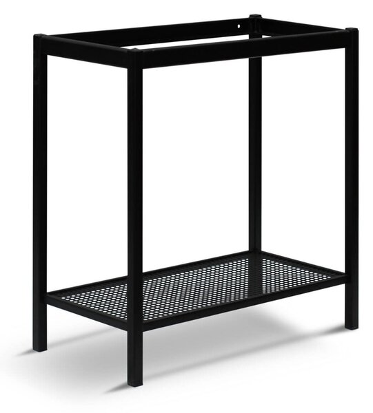 Supporto per Lavello da Giardino in Metallo Sup.ponimi XL Nero