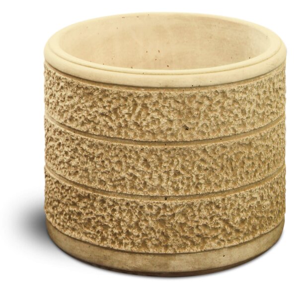 Vaso da Giardino 44x44x36 cm Monviso Medio Nocciola
