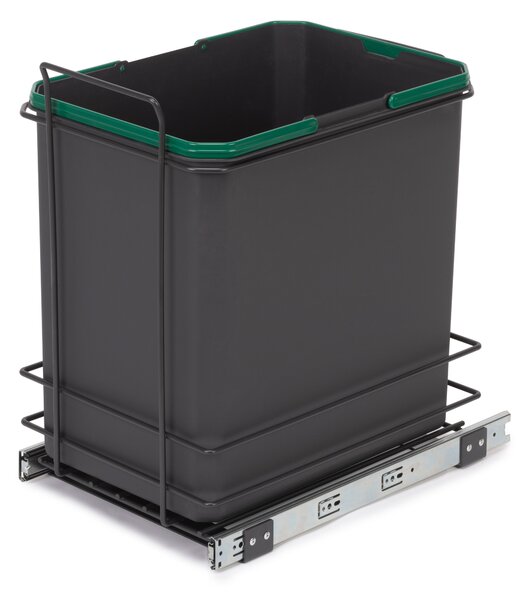 Pattumiera da Cucina ad Estrazione 35 L in Plastica Emuca