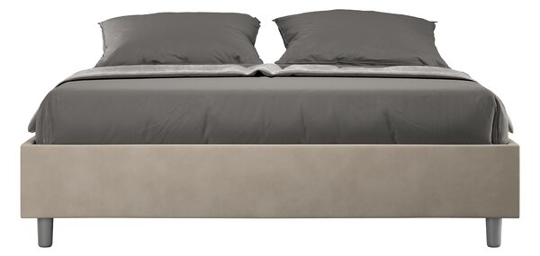 Letto Matrimoniale Sommier 160x190 cm Senza Rete Azelia Sabbia