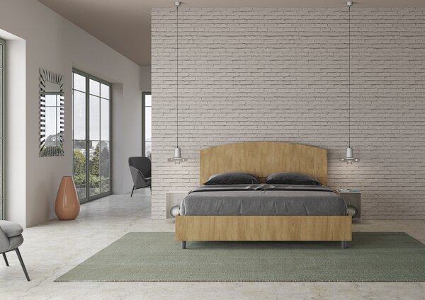Letto Matrimoniale 160x190 cm Senza Rete Dora Quercia