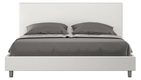Letto Matrimoniale 160x190 cm Senza Rete Naspy Bianco