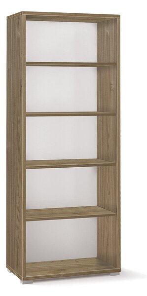 Libreria Modulare 5 Ripiani 71x182x41 cm Noce Stelvio