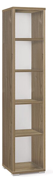 Libreria Modulare 5 Ripiani 39x182x41 cm Noce Stelvio