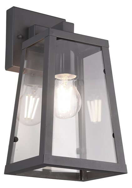 Applique da Esterno Attacco E27 in Alluminio Antracite
