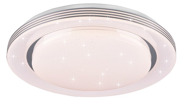 Plafoniera da Interno a LED in Plastica Bianco