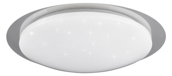 Plafoniera da Interno a LED in Plastica Bianco