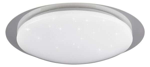 Plafoniera da Interno a LED in Plastica Bianco