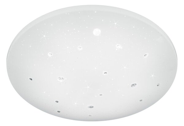 Plafoniera da Interno a LED in Plastica Bianco
