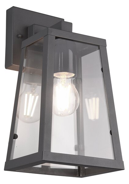 Applique da Esterno Attacco E27 in Alluminio Antracite