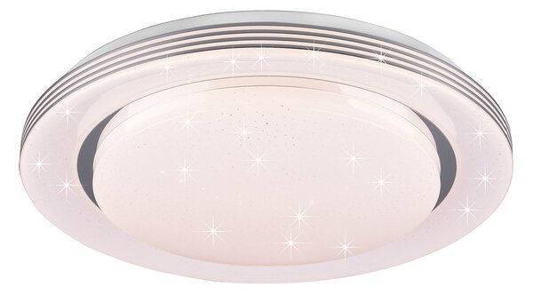 Plafoniera da Interno a LED in Plastica Bianco