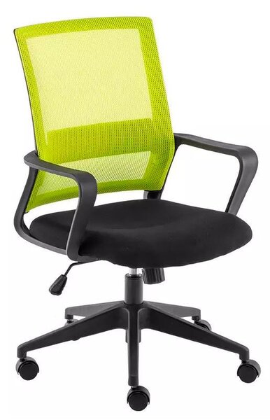 Sedia da Ufficio Direzionale in Rete Mash Lime