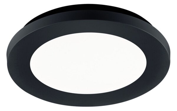 Plafoniera da Interno a LED in Plastica Nero Opaco